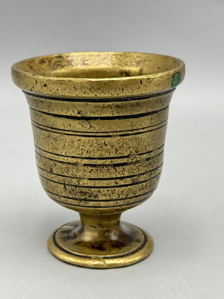 Bronze Almofariz - 6.5 cm - pilão medieval (Sem preço de reserva) #2.1