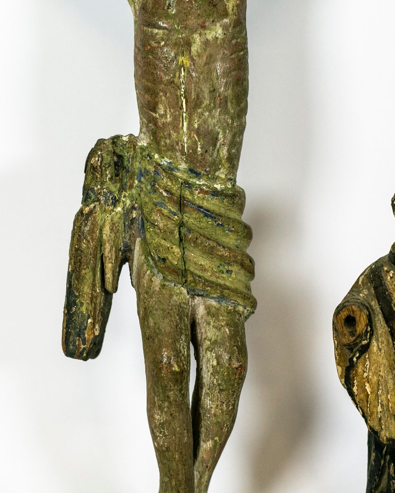 Γλυπτό, Corpus Christi - Statua di Santo - 30 cm - Ξύλο #3.2