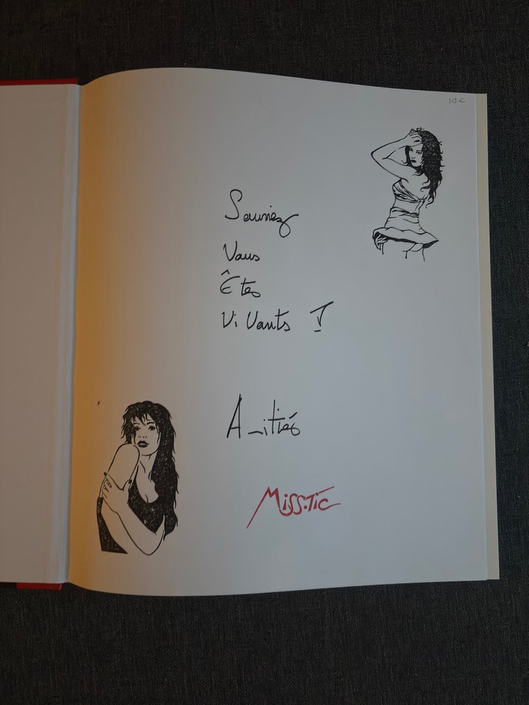 Miss Tic - Miss Tic: Histoires de rencontres [with stamped and embossed dedication] - 2019 #1.0