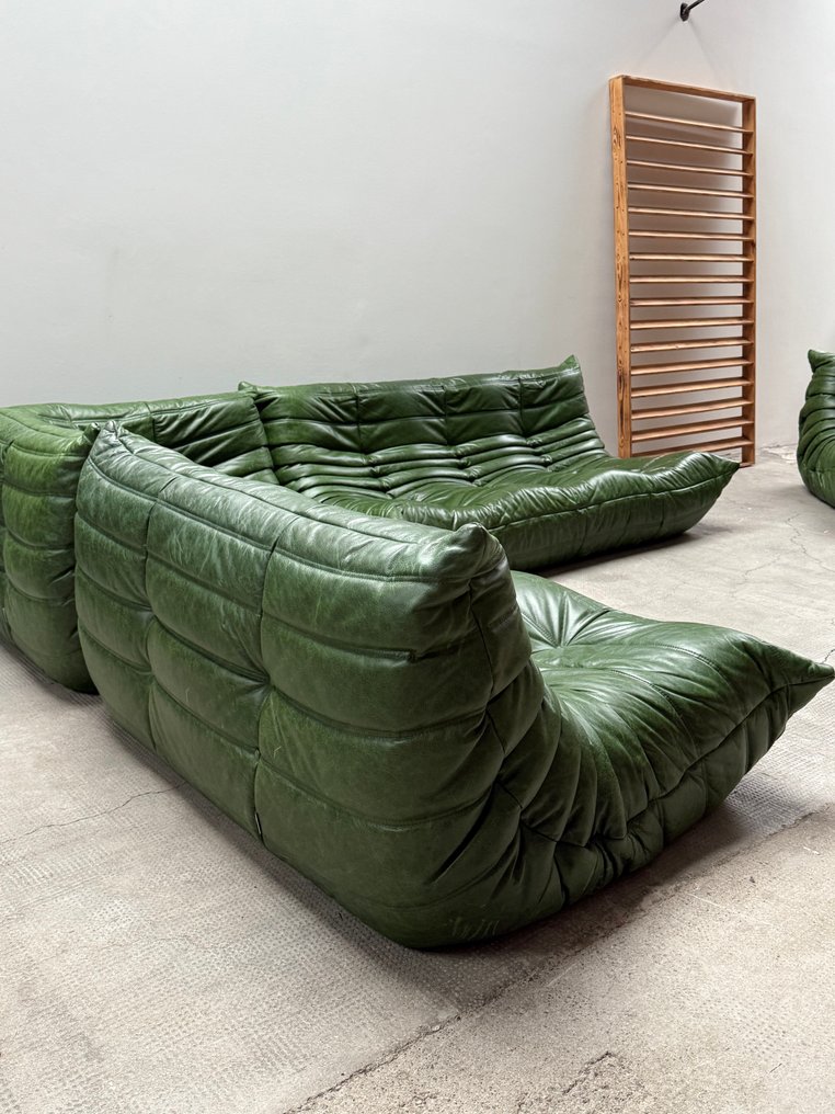 Ligne Roset - Michel Ducaroy - Σετ σαλόνι (5) - Togo - Δέρμα - Μονάδα #3.2