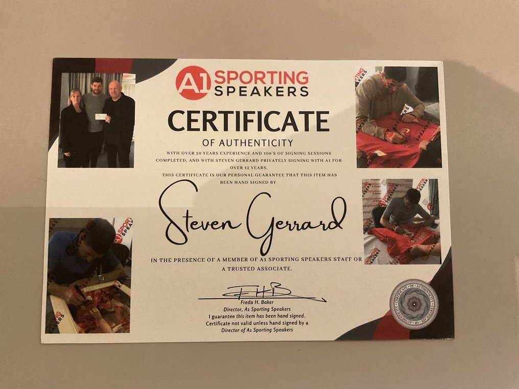 Liverpool - 欧洲足球锦标赛 - Steven Gerrard - 足球衫 #2.1