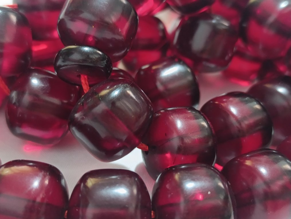  Ροζάριο - Κεχριμπάρι - 1970-1980 - Σπάνια Κομποσκοίνια Προσευχής  #2.1