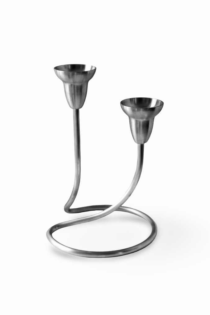 Georg Jensen - Jens Jensen - Lysestake Swing - Rustfritt stål #1.0