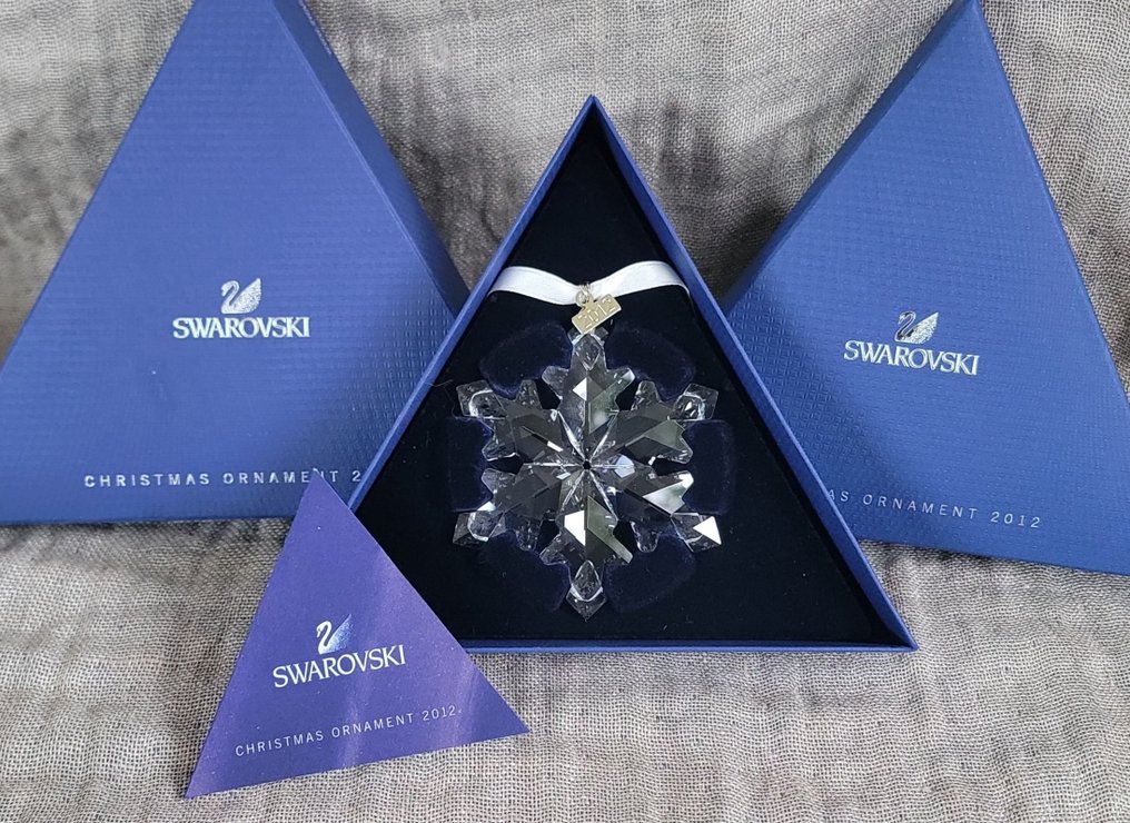 Swarovski - Statuetta - Christmas Ornament - Annual Edition 2012 - 1125019 - Box + Certificate - Cristallo #1.0