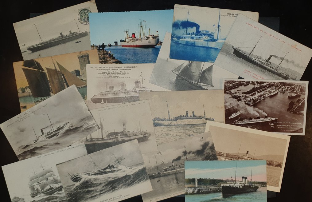 Frankrike - Maritimt, Skepp - Vykort (52) - 1904-1950 #1.0