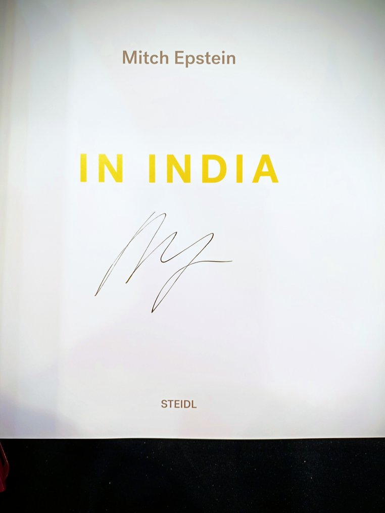 Signed, Mitch Epstein (*1952) - In India - 2021 #1.0