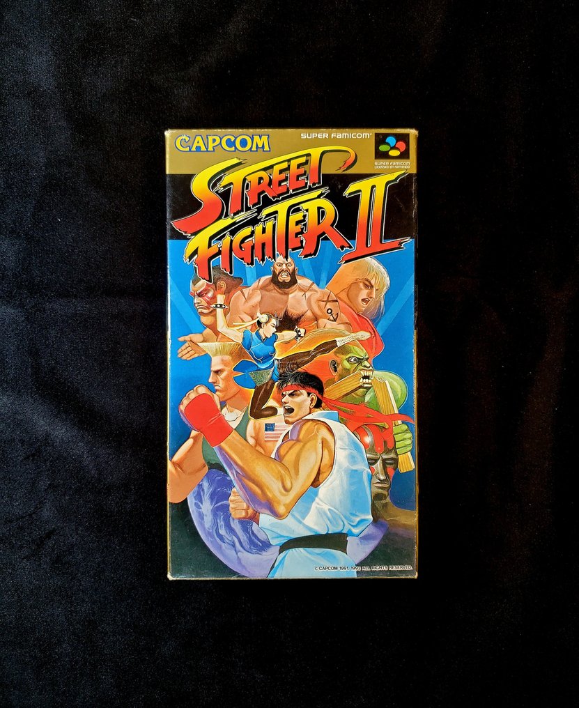 Nintendo - Super Famicom (Japanese SNES) - Street Fighter II - Video game - In original box #1.0