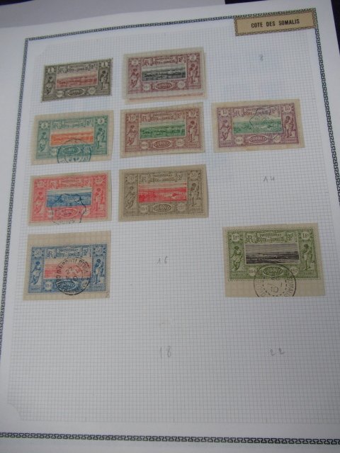 索马里海岸  - 精彩的邮票收藏 #1.0
