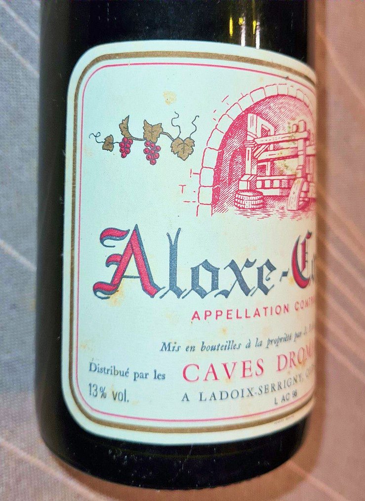 1999 x 2 Vincent Gardin 1° Cru "Les Valozières" & 1995 Caves Dromard - Aloxe-Corton - 3 Bottles (0.75L) #4.3