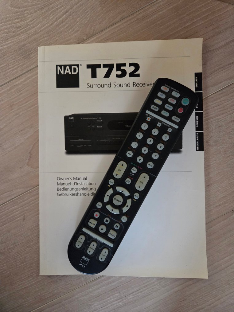 NAD - T752 Recetor multi-canal de estado sólido #1.0