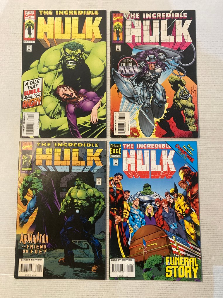 Hulk 34 comics in the Incredible World of the Hulk! High Grade! - She-Hulk, Immortal, Indestructible, One-shots and many more! - 34 Comic collection - Første utgave - 1992/2018 #2.1