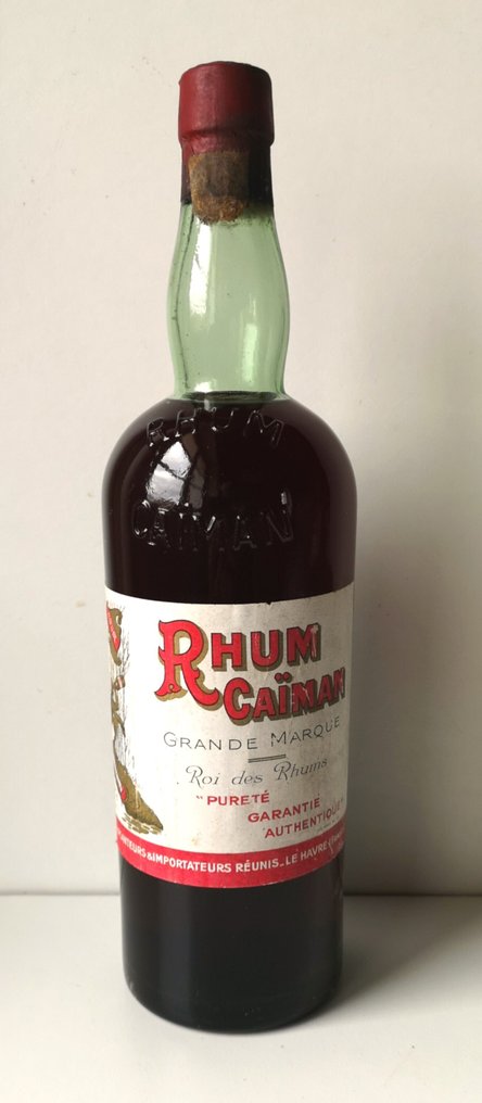 Rhum Caïman Compagnie des Planteurs & Importateurs Réunis - Roi des Rhums - b. 1940s, 1950s - n/a (1.0 Ltr.) #1.0
