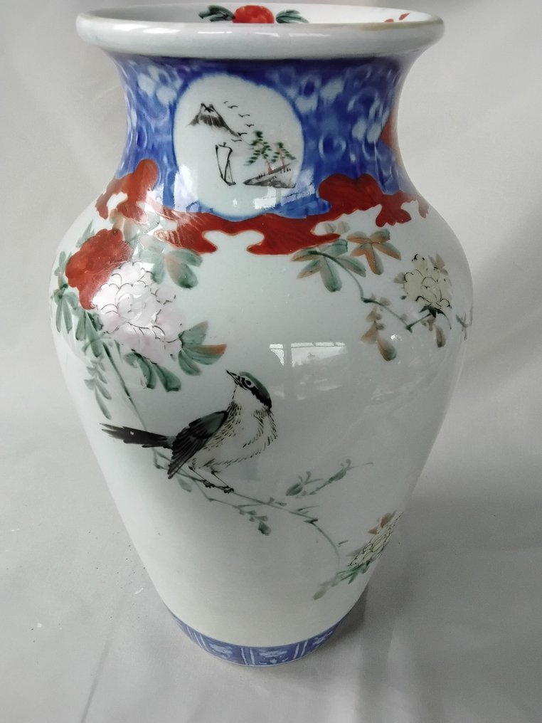 Βάζο - Πορσελάνη - Ιαπωνία - Πιθανώς, Ιαπωνικό Zut. (χωρίς τιμή ασφαλείας) #1.0