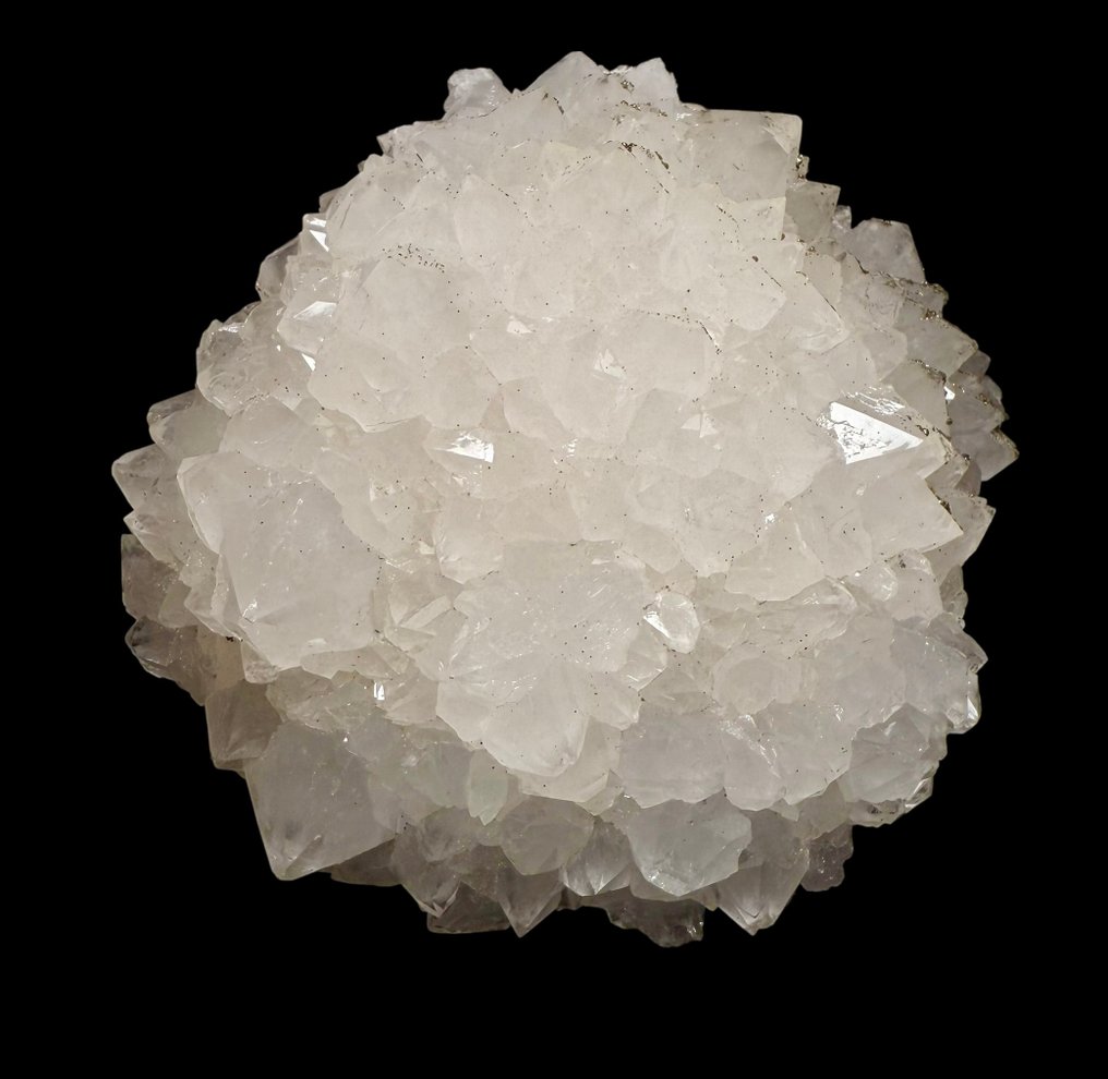 Fluorescent -> 'sun' of milky quartz - Height: 10 cm - Width: 9 cm- 290 g #4.3