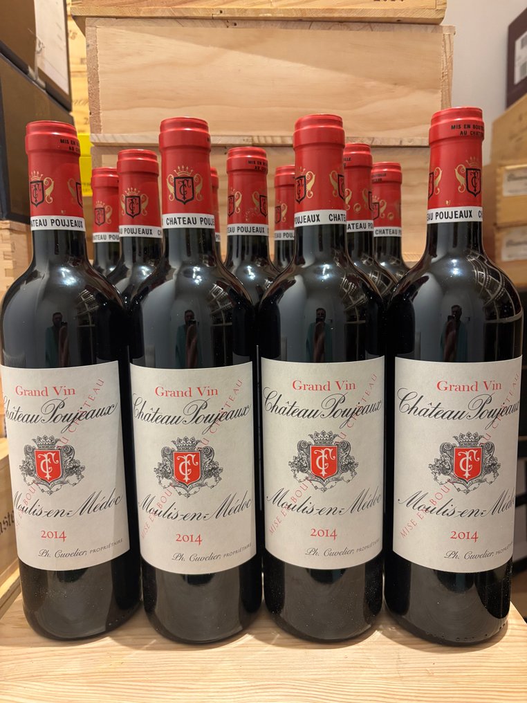 2014 Chateau Poujeaux - Moulis-en-Medoc - 11 Bottles (0.75L) #1.0