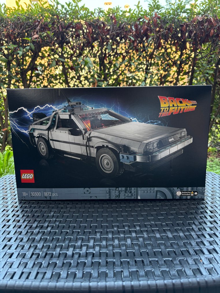 LEGO 套件 - 10300 - 回到未来 - Back to the Future Time Machine #2.1