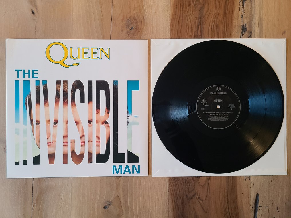 Queen - The Invisibile Man - LP - 1st Pressing, Ιταλία! Σπάνιο!!! - 1989 #1.0