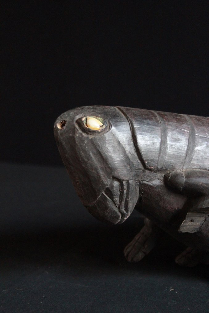 Grasshopper carving from the Sepik - Papua New Guinea (No reserve price) #3.2