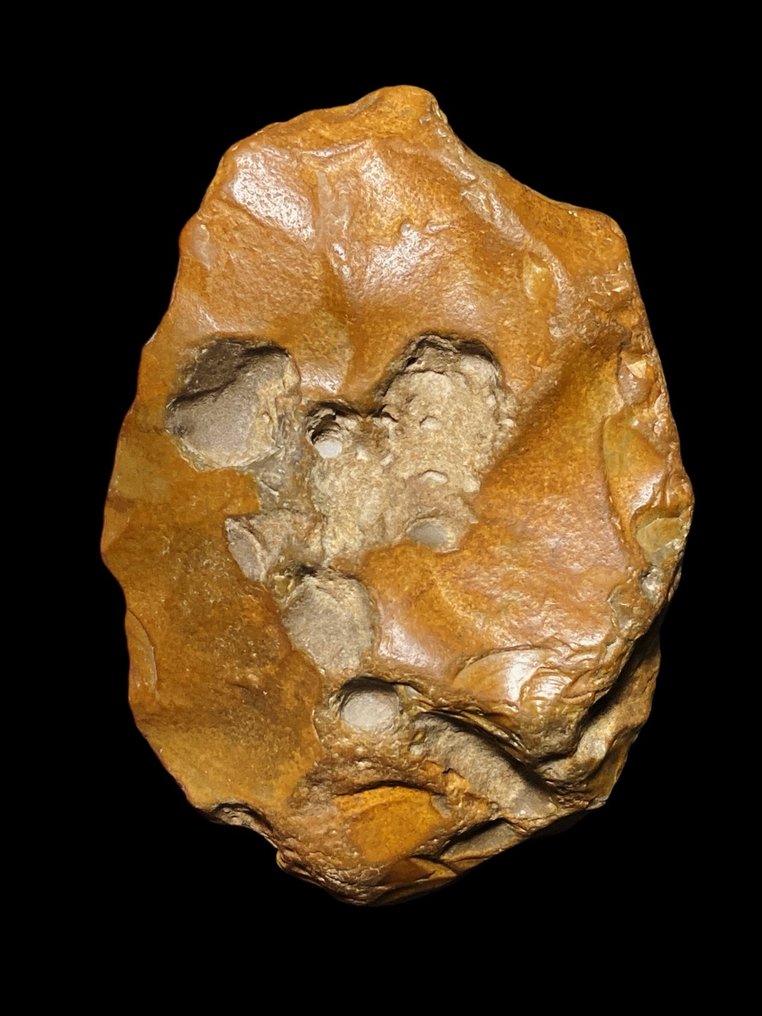 Παλαιολιθική Ίασπις, Σίδερο Παλαιολιθικό Βαρύ Ξεφτίδι / Εργαλείο Κοπής – Σιδηρός Ίασπις - 9 cm  (χωρίς τιμή ασφαλείας) #1.0