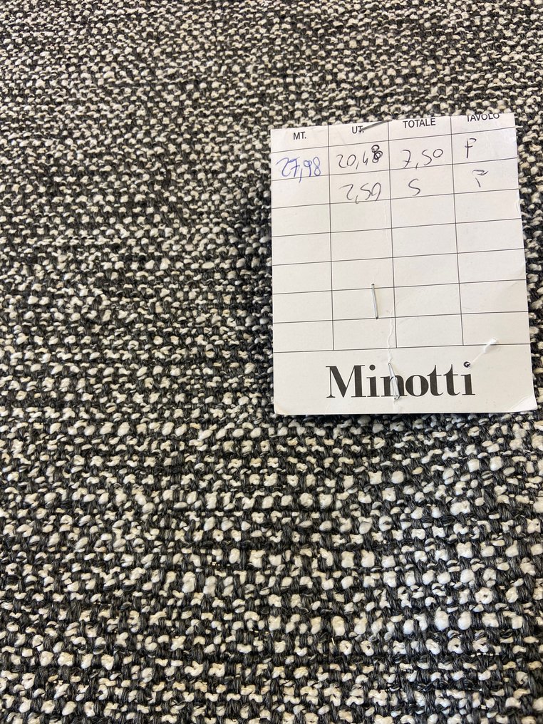 Minotti - Alto pregio! Υπέροχο ύφασμα Minotti με πυκνή ύφανση (240+150) x 140 εκ. - Ύφασμα - 0 cm - 0 cm #2.1