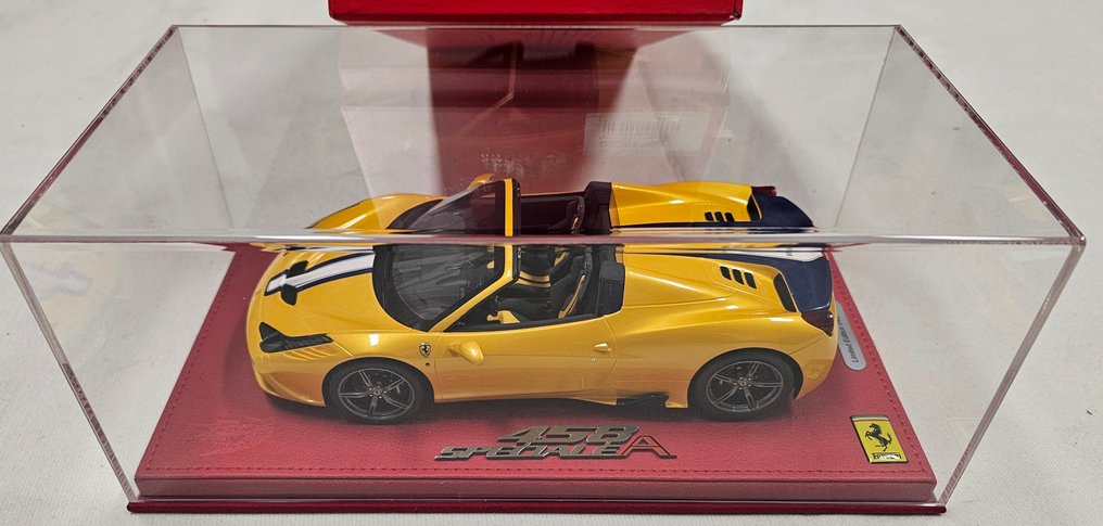BBR 1:18 - 模型跑车 - Ferrari 458 Speciale A Spider Salone di Parigi 2014 n.42/148 - BBR #4.3