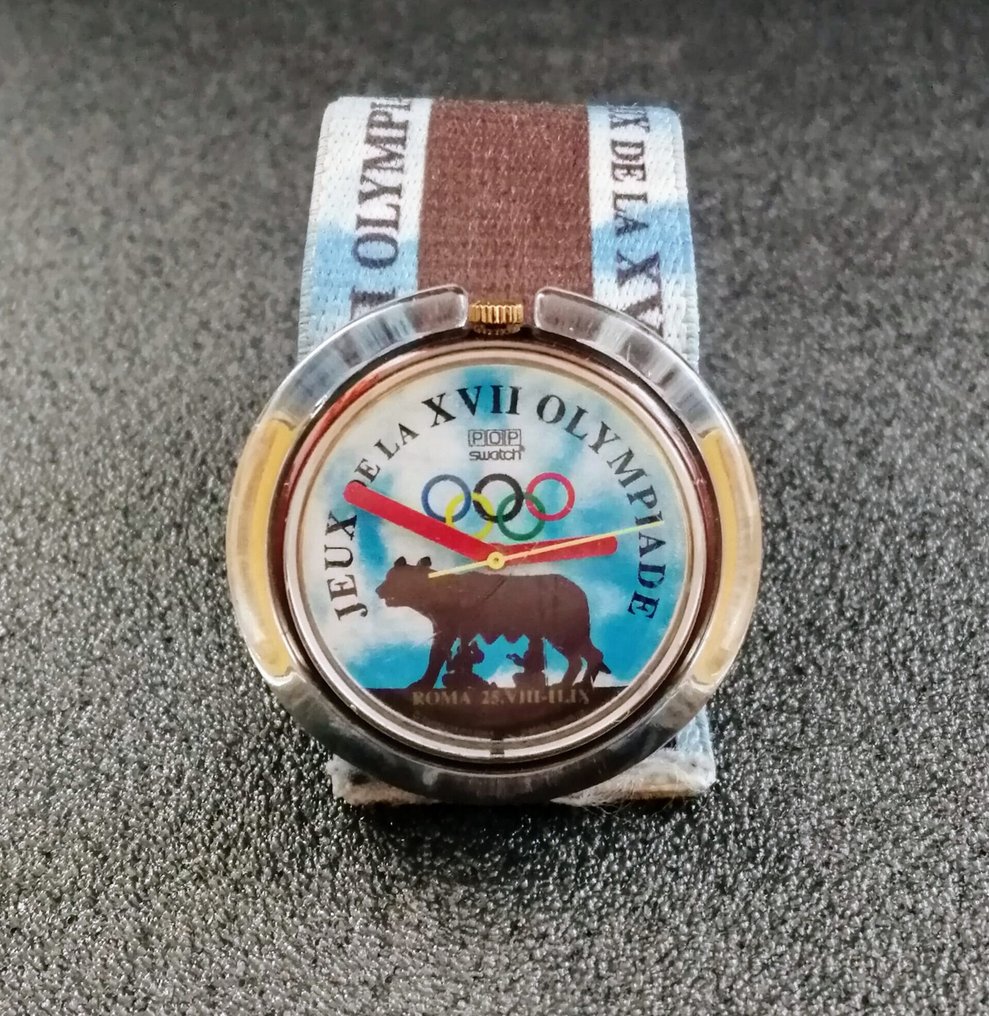 Swatch - POP 'Jeux de la XVII Olympiade' • Edición limitada • RARO - Unisex - 1994 #1.0