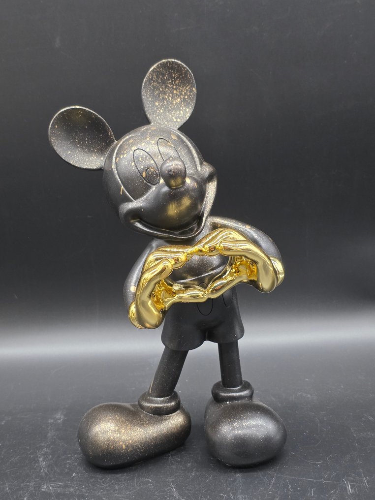 TC-Art - Beeld, Love Gesture - Black & Gold - 30 cm - Hars - 2025 #4.3