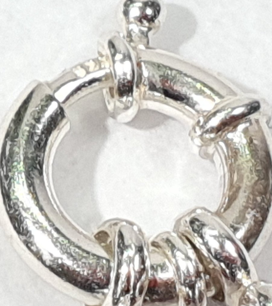 Rubin natural - 4 ÎNROSU - CALITATE PRIMĂ - Dragoste, Energie Vitală și Pasiune - Argint 925 - Colier #3.2