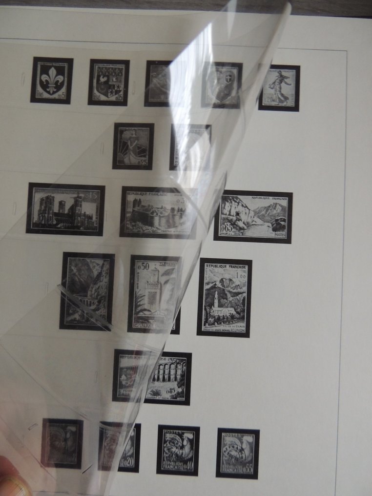 法國 1960/1993 - 完整套装，4个SAFE装订（配件） #4.3