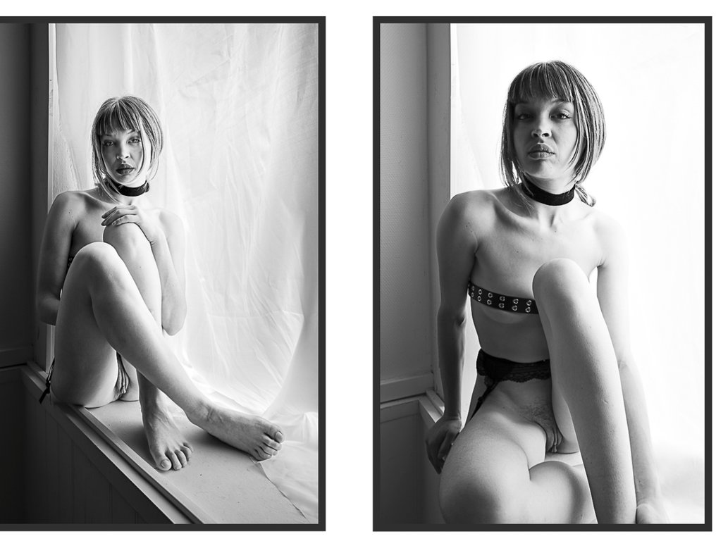 Jean-Guy Caumeil (1945–2018) - Sharlyne en 6 à la fenêtre #1.0