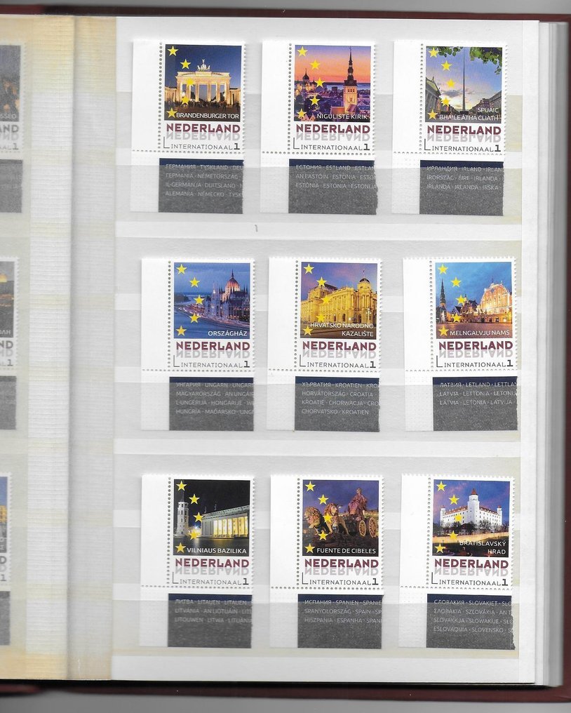 Ολλανδία 2016 - Ολοκληρωμένη σειρά προσωπικών (διεθνών) γραμματοσήμων της PostNL «Ευρωπαϊκές πρωτεύουσες», 28. #2.1