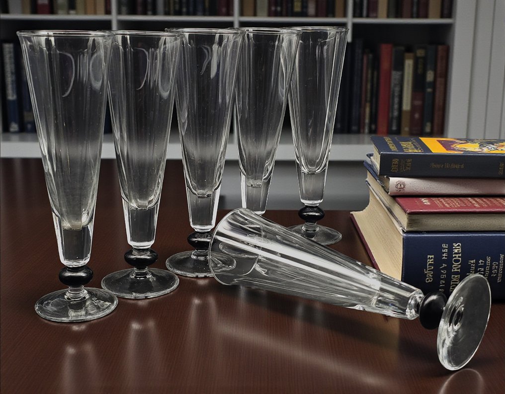 Cristalleria Murano - Drinking set (6) - Crystal #1.0