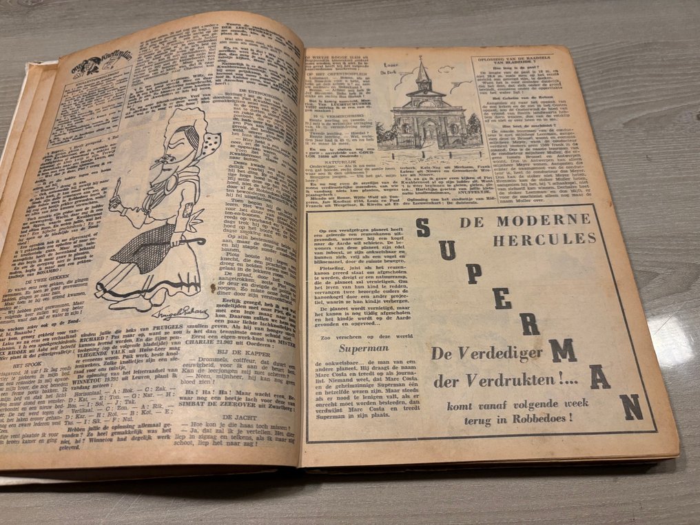 Robbedoes (magazine) Album nr 19 - Robbedoes - 1 Album - First edition - 1946 #2.1