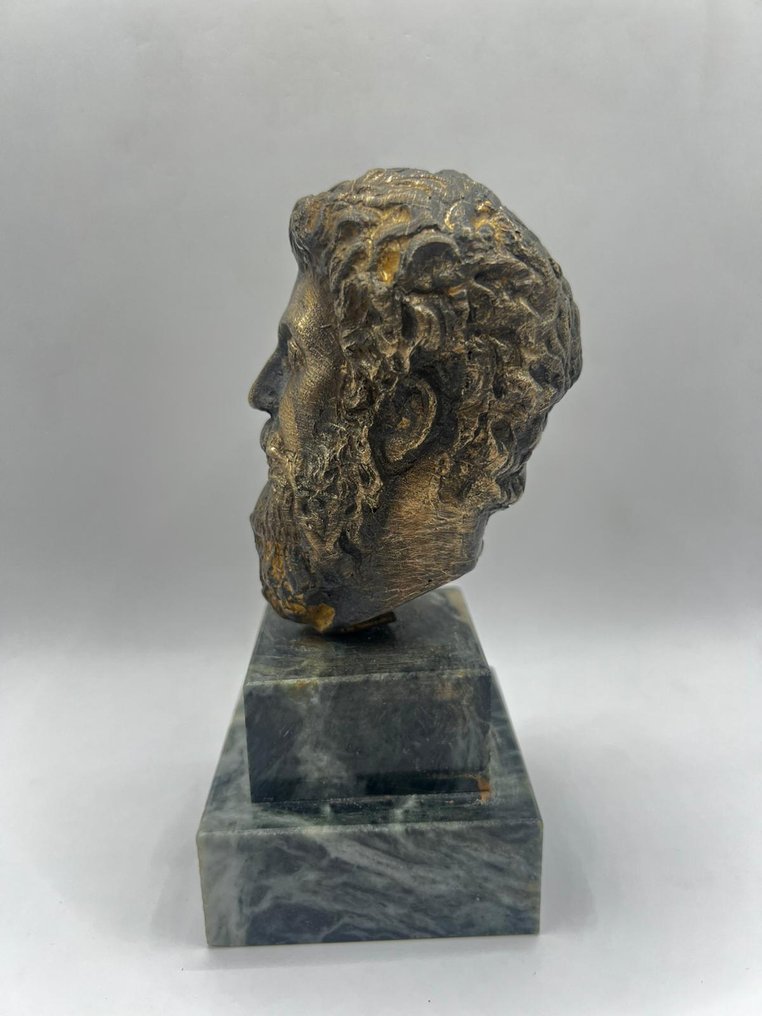 雕塑, Marco Aurelio - 16 cm - 黄铜色 #4.3