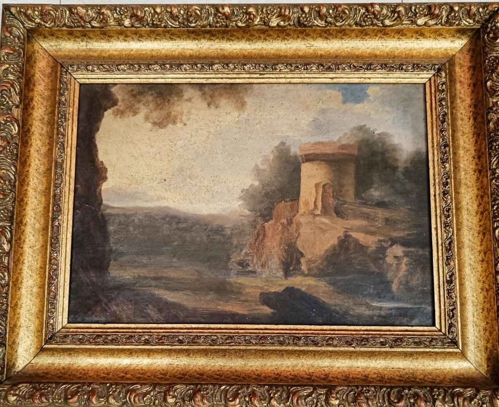 Italian school (XIX) - Architetture Bucoliche #2.1