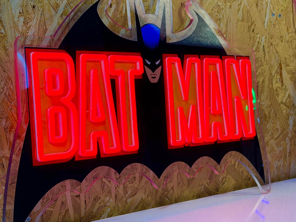 Enseigne néon publicitaire Batman - Skilt i neonlys - Plexiglass #2.1