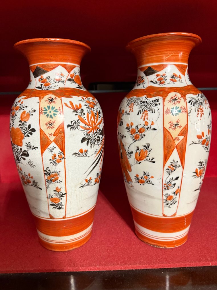 花瓶 - 瓷器 - 日本 - 明治時期（1868-1912）  (沒有保留價) #3.2