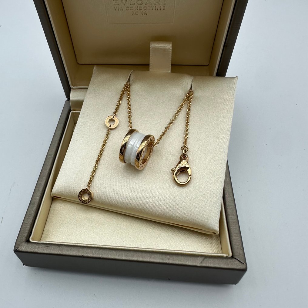 Bvlgari - Colar com pingente - 18 K Ouro rosa #1.0