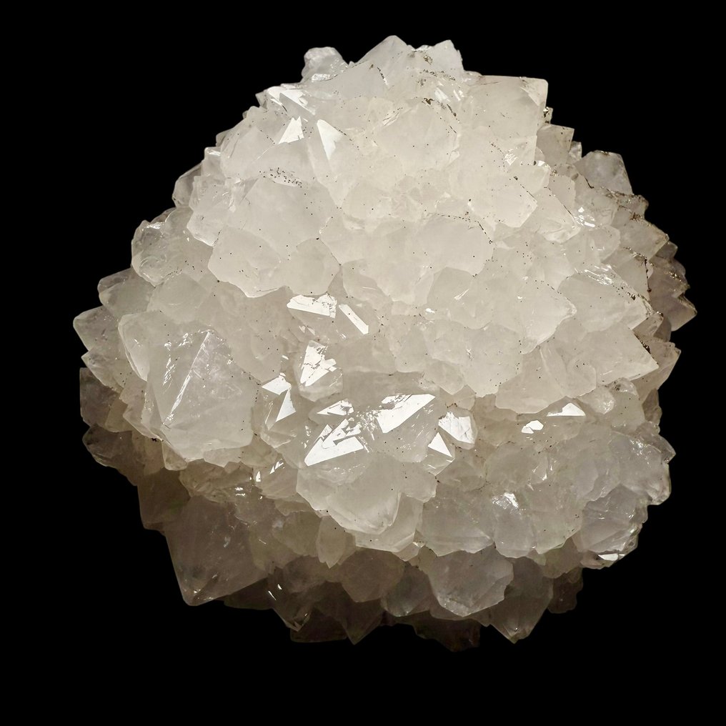 Fluorescent -> 'sun' of milky quartz - Height: 10 cm - Width: 9 cm- 290 g #2.1
