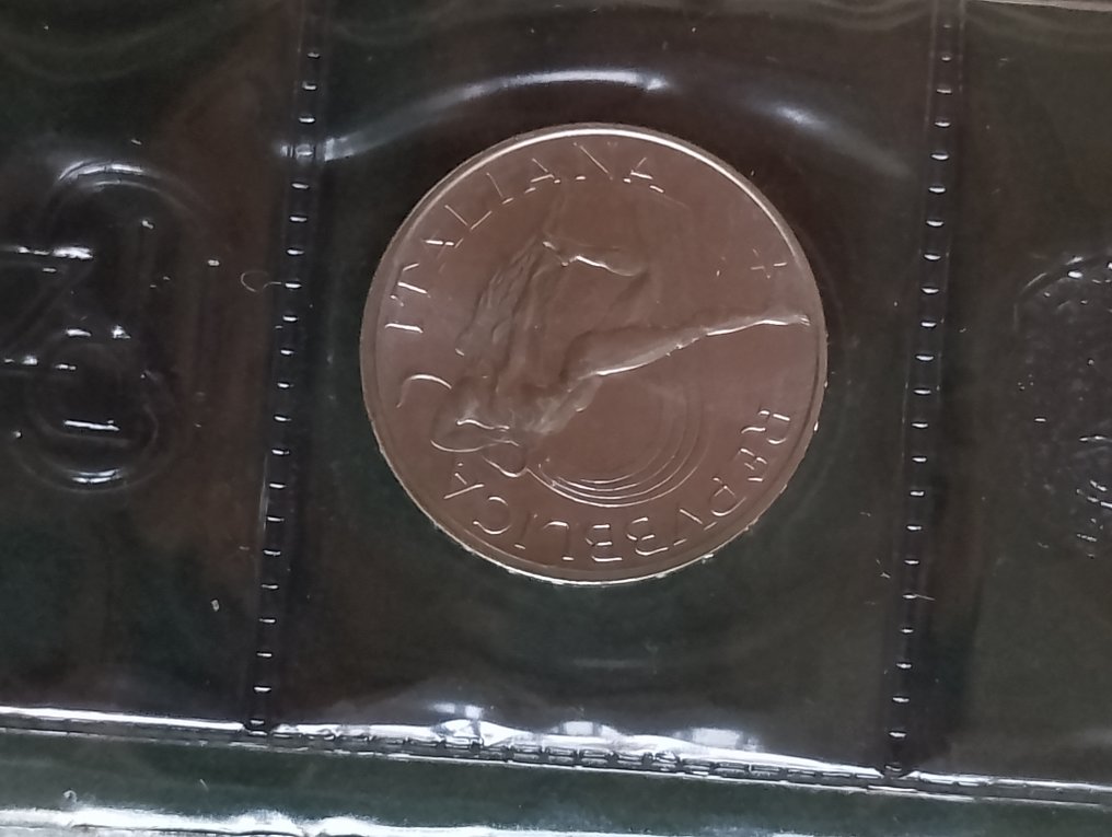 Italy. 500 Lire Argento Set 8 monete Commemorative certificati Zecca Italiana (No reserve price) #4.3