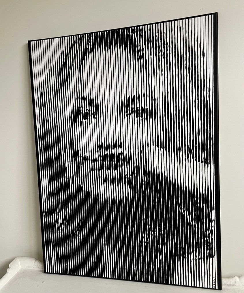 Gerke Rienks - Kate Moss, Handpainted #3.2