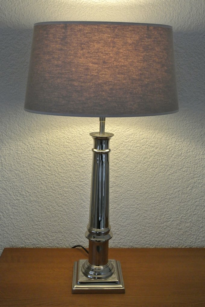 Lamp - Chrome - Empire style, 63 cm high #1.0