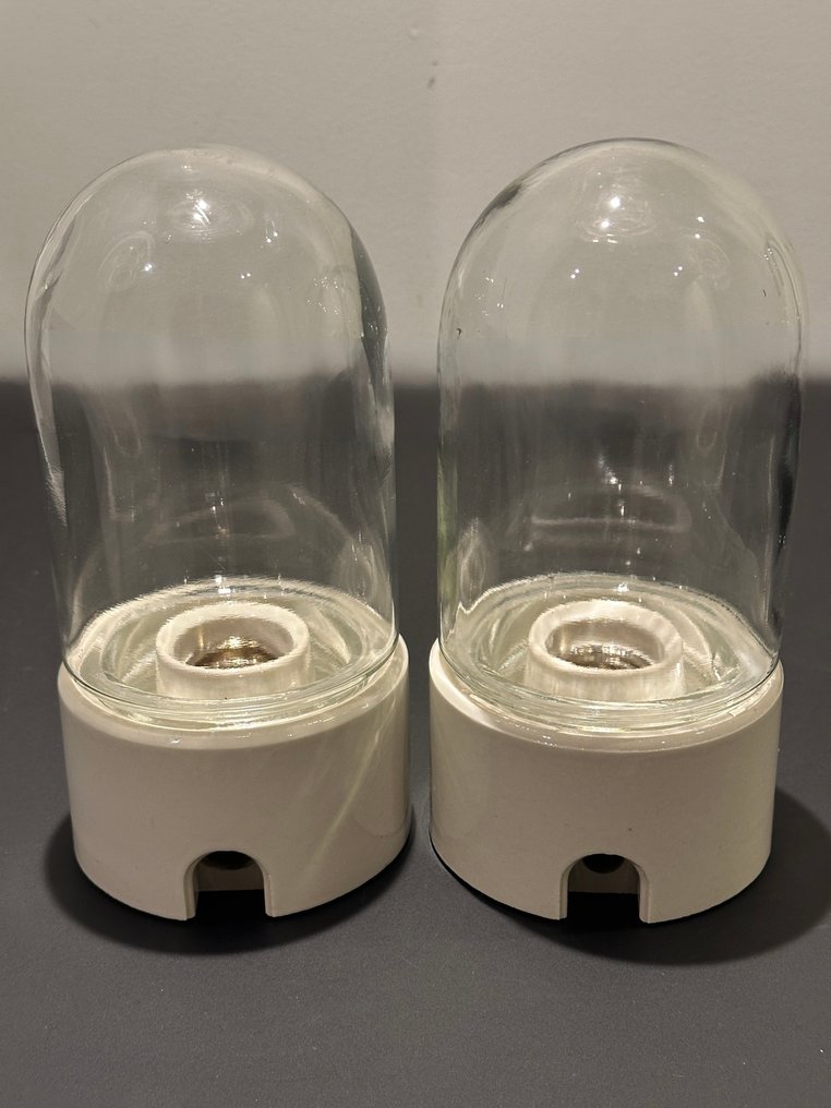 Ifö Electric - Plafoniera (2) - stallo - Gres #3.2