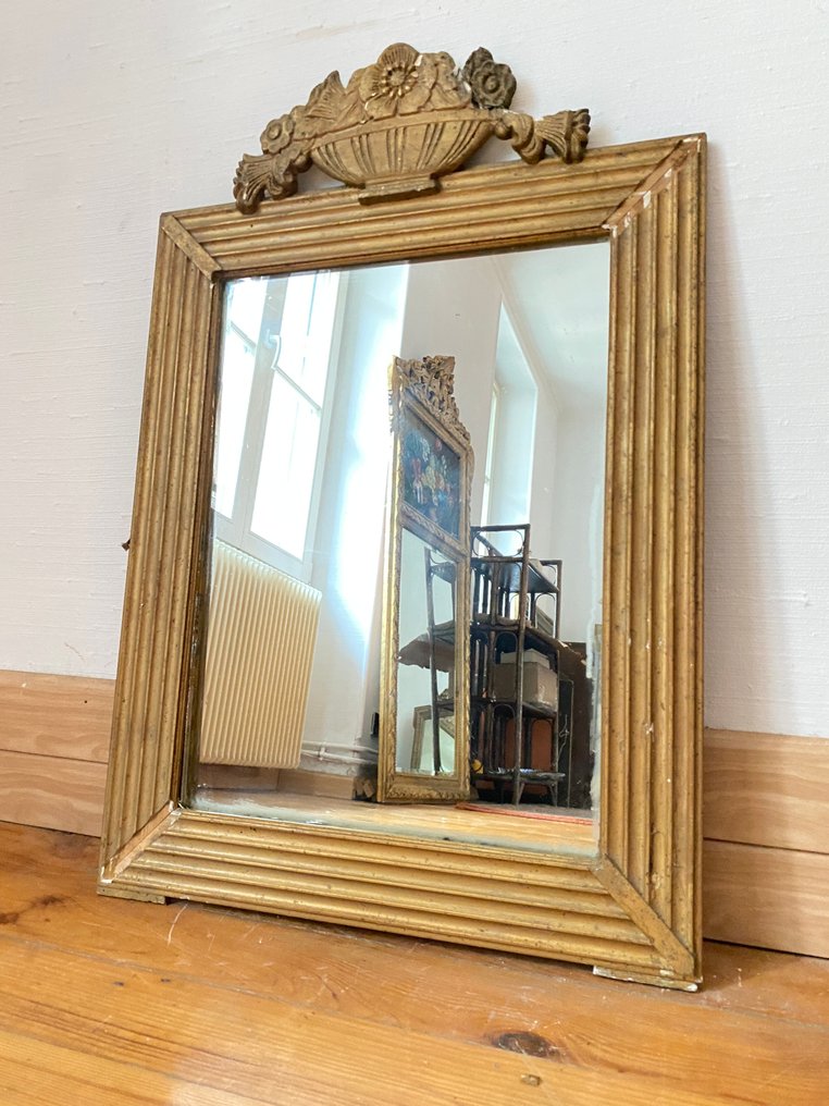 镜子  - 玻璃, 木 - Art déco - H.75厘米 #1.0