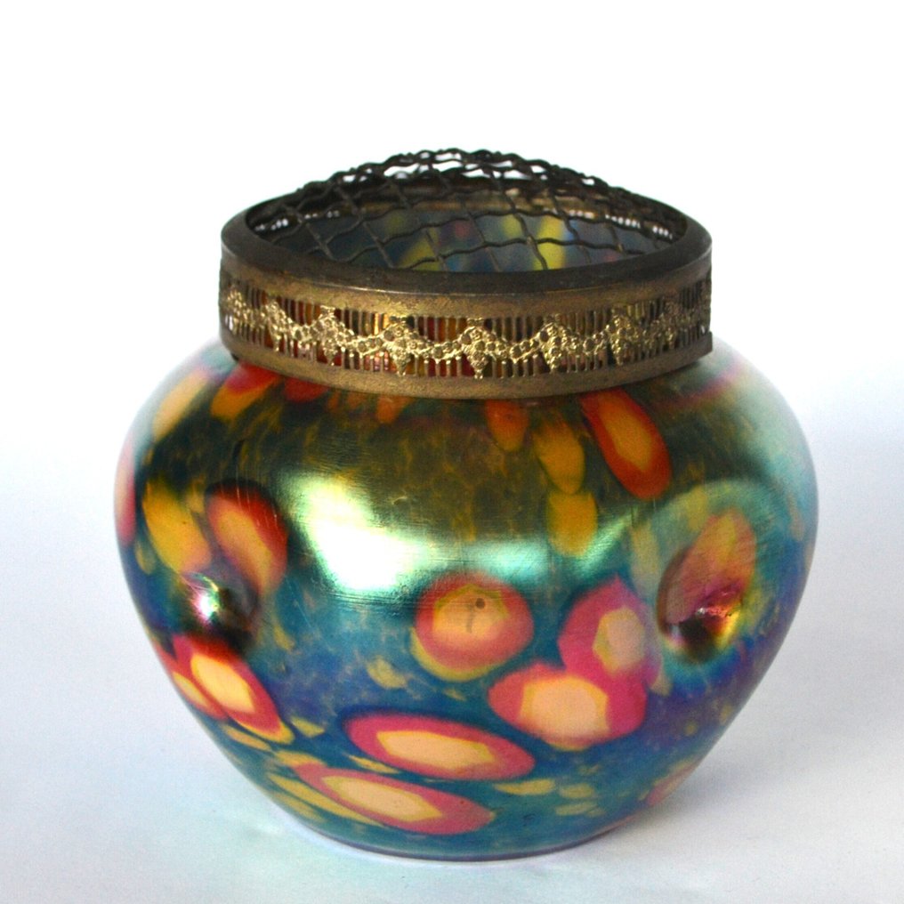 Vase - Glas, Messing #2.1