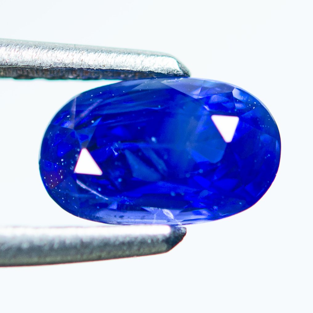 蓝色 蓝宝石  - 1.29 ct - 国际宝石研究院（IGI） #1.0