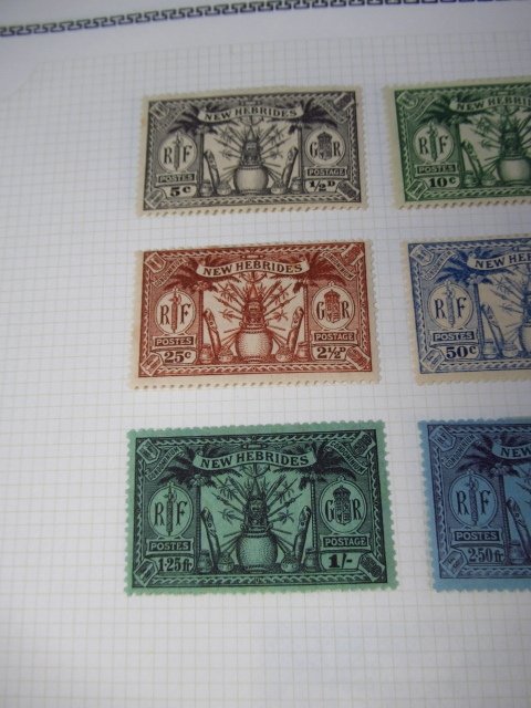 Noile Hebride - colecție superbă de timbre #4.3