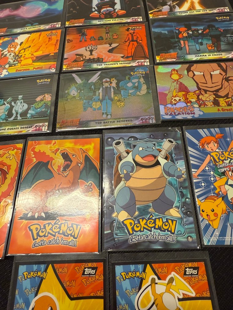 Pokémon - 18 Card - Pikachu, Charizard, Blastoise, Charmander, Ash Foil #2.1