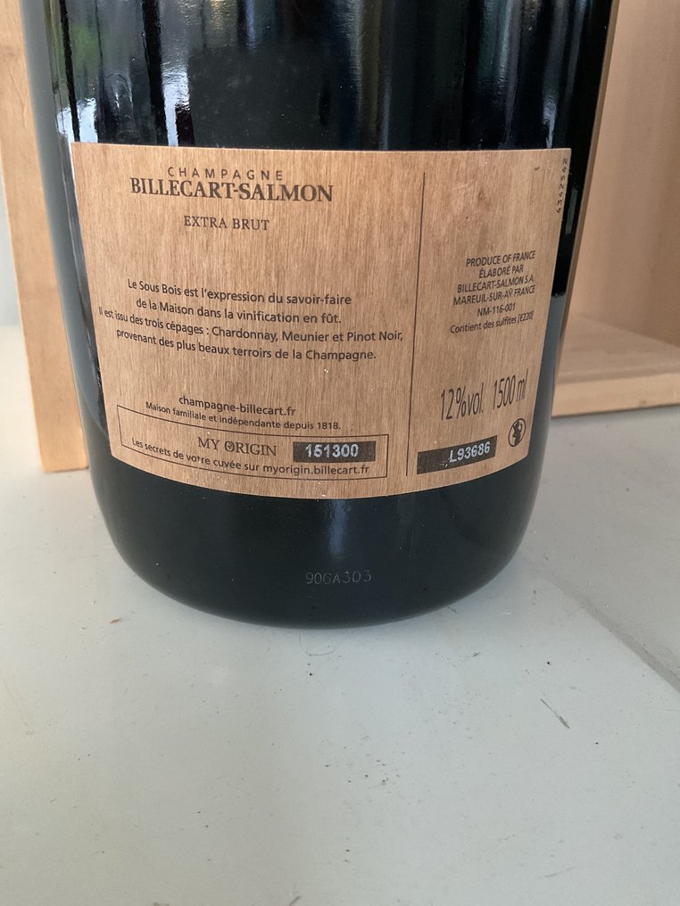 Billecart-Salmon, Le Sous Bois - Σαμπάνια Extra Brut - 1 Magnum (1,5 L) #3.2