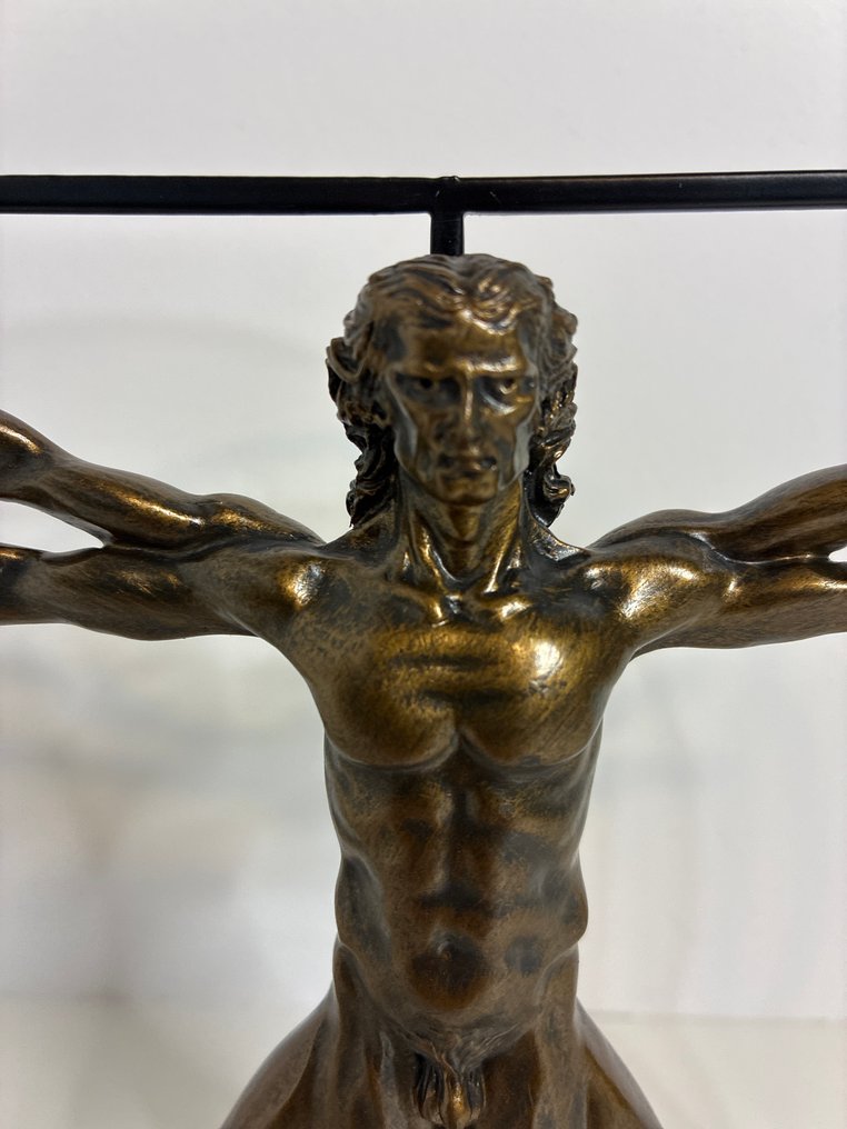 Parastone - D'Après Leonardo Da Vinci - Γλυπτό, DAV03 - De Man van Vitruvius (22 cm) - 22 cm - Polystone - Ρητίνες #1.0